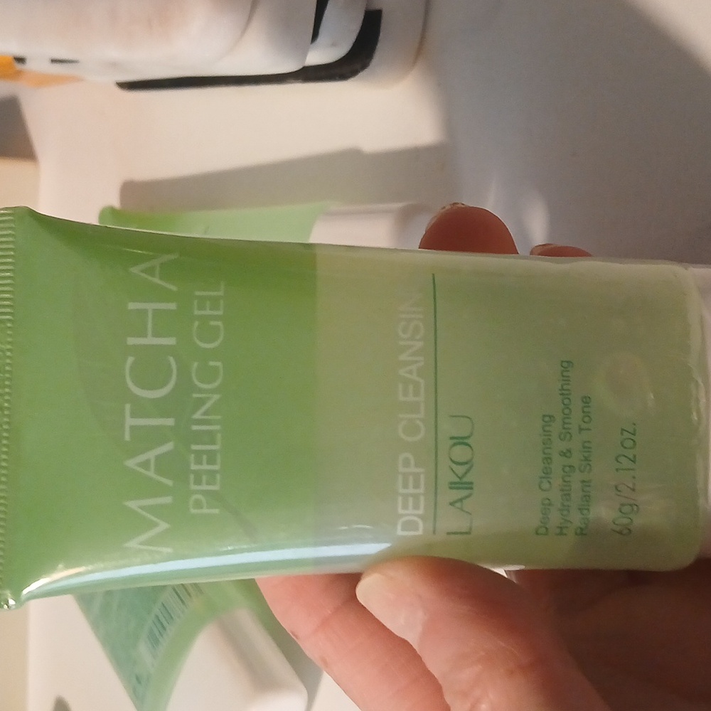 Matcha peeling jell